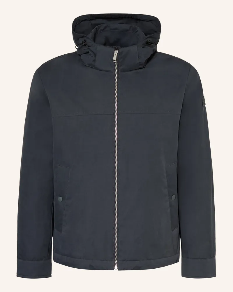 Marc O'Polo Jacke Mit Abnehmbarer Kapuze grau Dunkelgrau