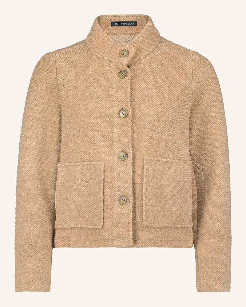 Betty Barclay Kastenjacke braun Camel