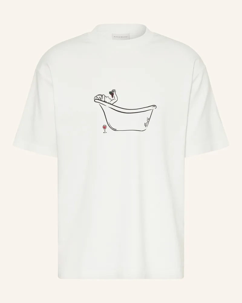 Drôle de Monsieur T-Shirt weiss Weiss