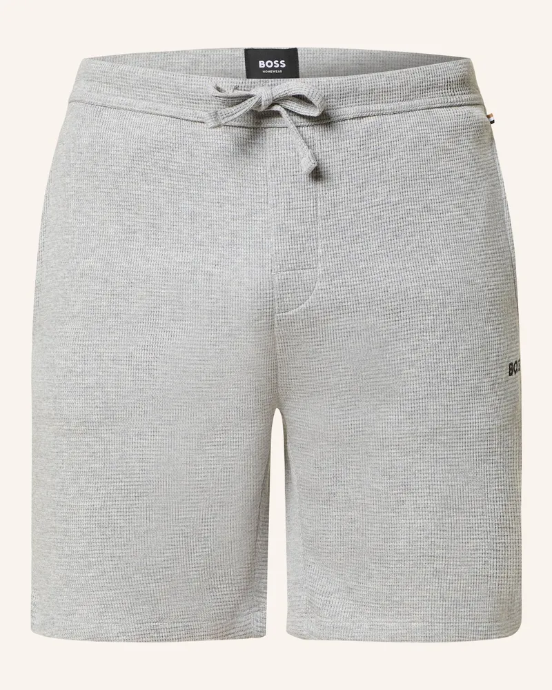 HUGO BOSS Schlafshorts grau Grau