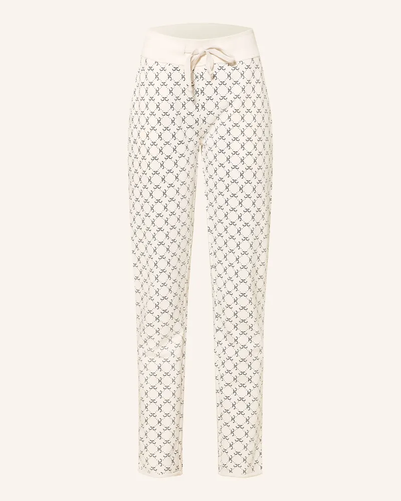 Juvia Sweatpants Smilla schwarz Creme