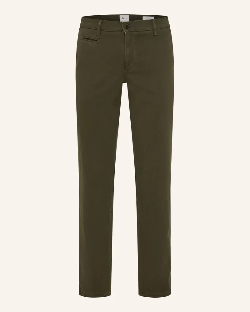 Brax Chino Fabio In Modern Fit gruen Oliv