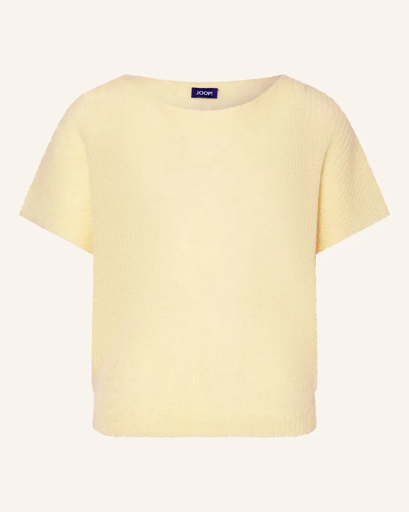 JOOP! Oversized-Strickshirt KATJA mit Alpaka Gelb
