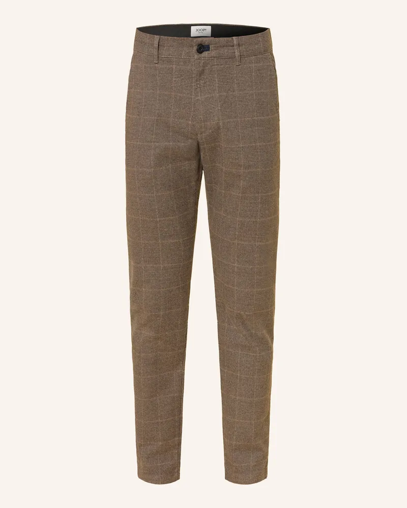 JOOP! Flanell-Chino MATTHEW Modern Fit Braun