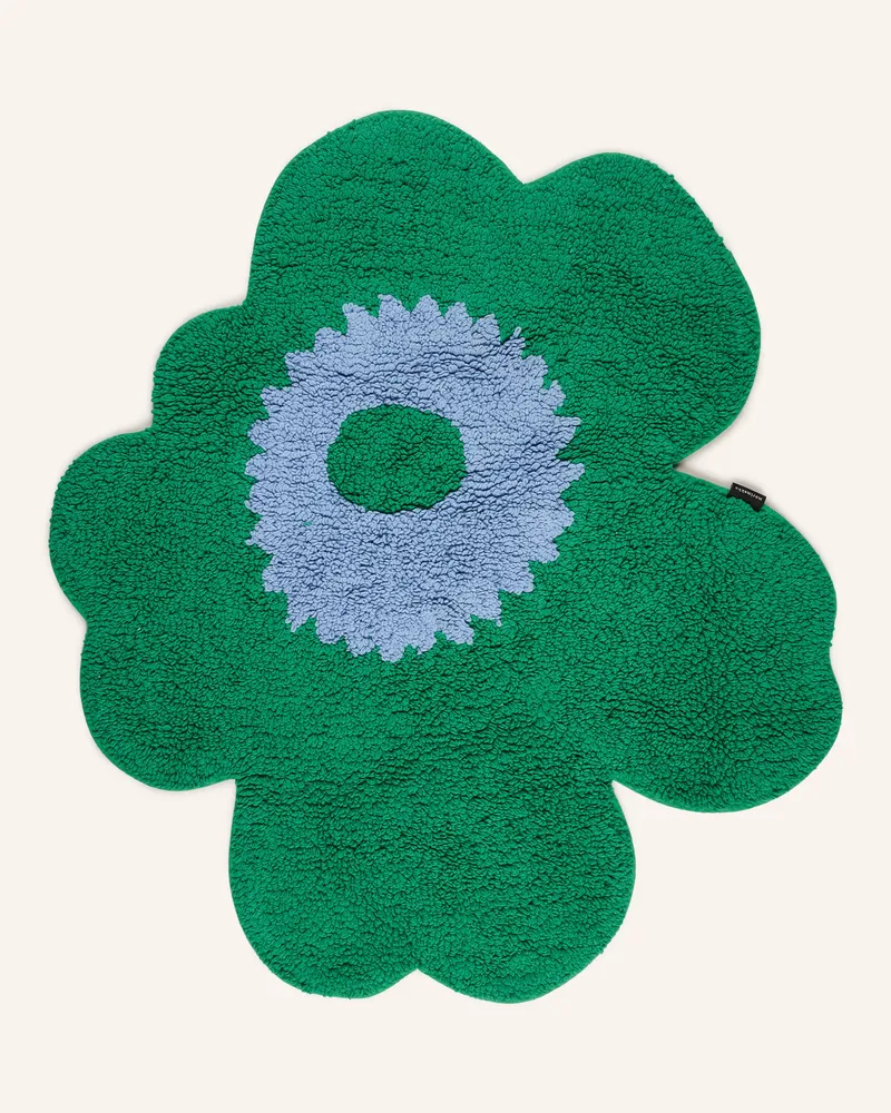 Marimekko Badematte Unikko gruen Grün