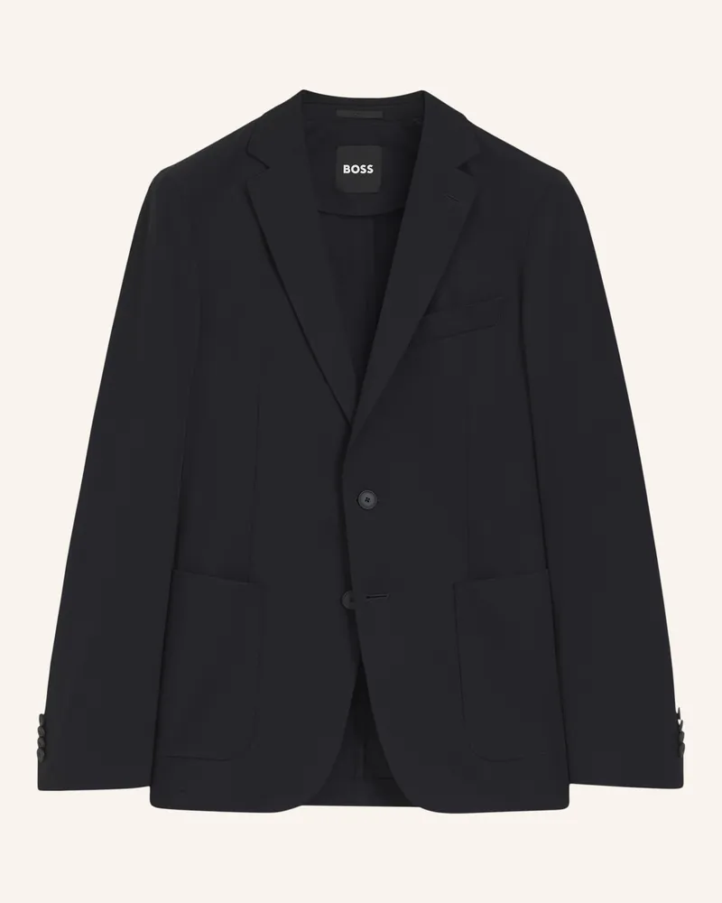 HUGO BOSS Blazer P-HANRY-J-WG-233 Slim Fit Schwarz