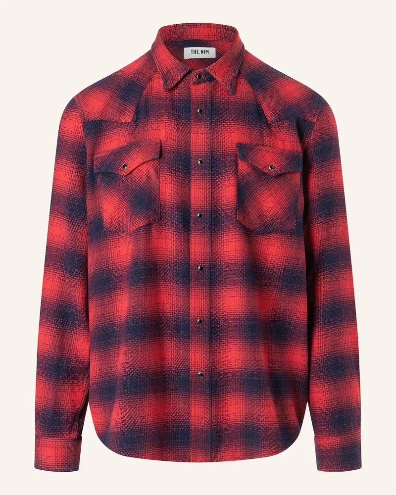 THE.NIM Hemd WESTERN SHIRT Blau
