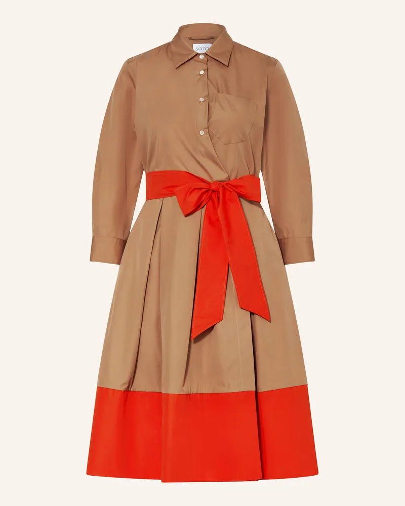 Sara Roka Kleid ELENAT Camel