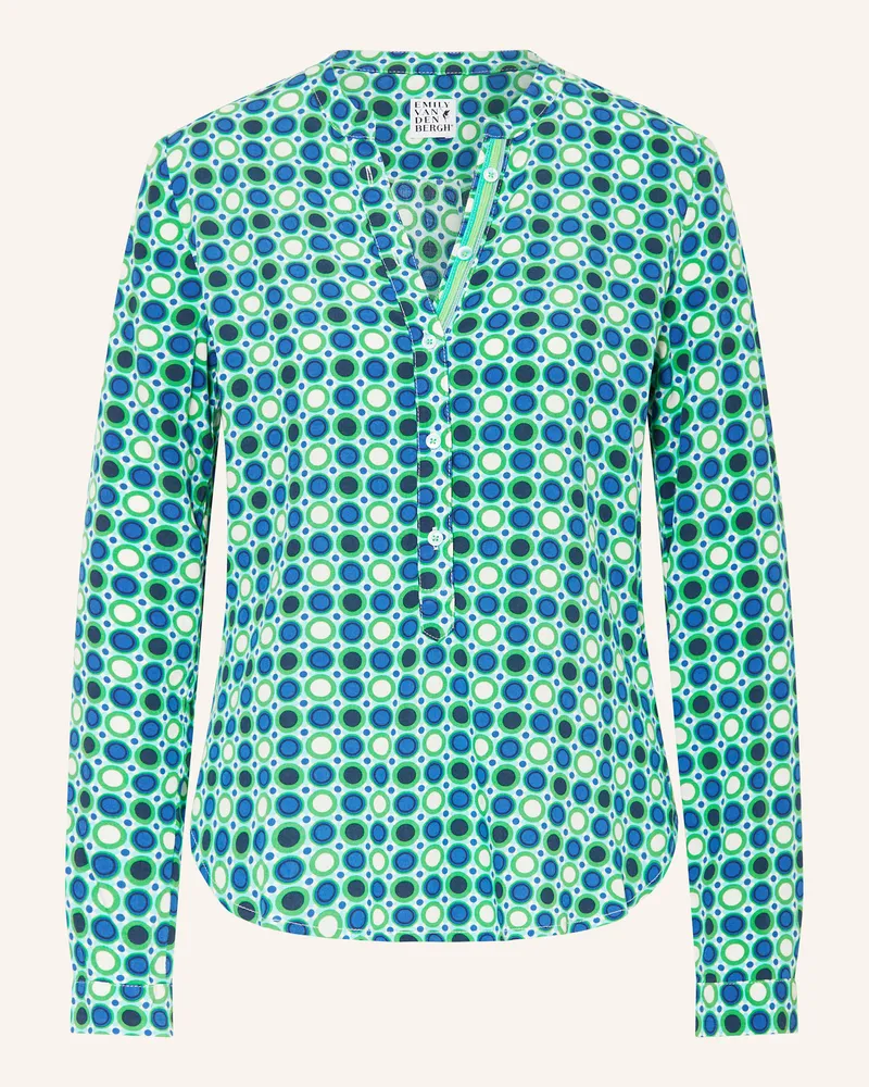 Emily van den Bergh Blusentop Grün