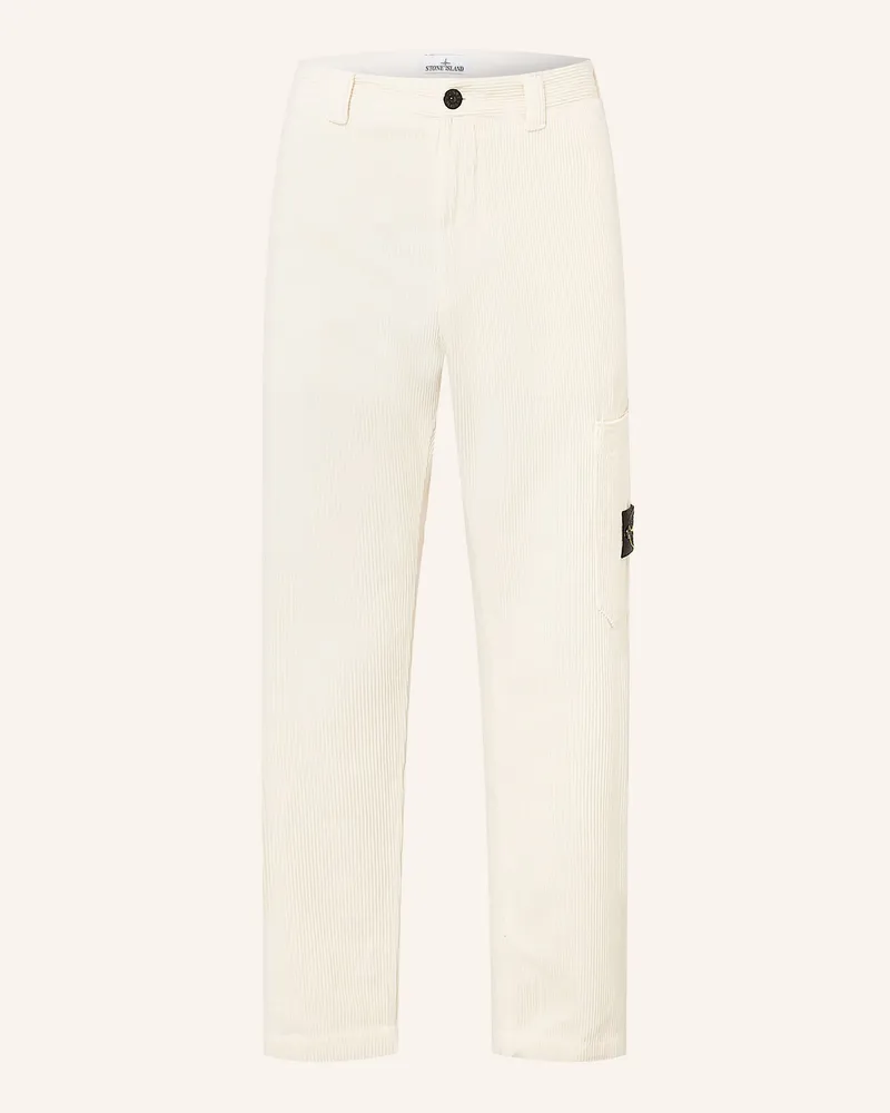 Stone Island Cordchino Tapered Fit Creme
