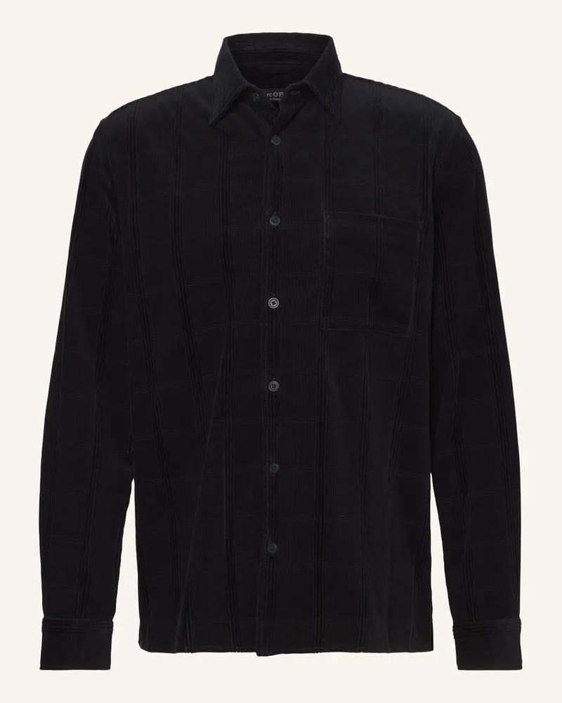 Marc O'Polo Cordhemd Dunkelblau