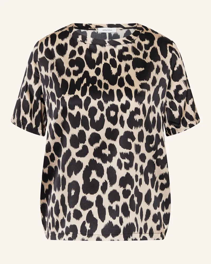 Darling Harbour Blusenshirt aus Seide Brown