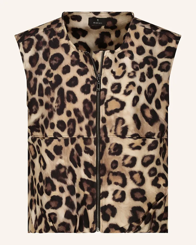 monari Weste beige Braun