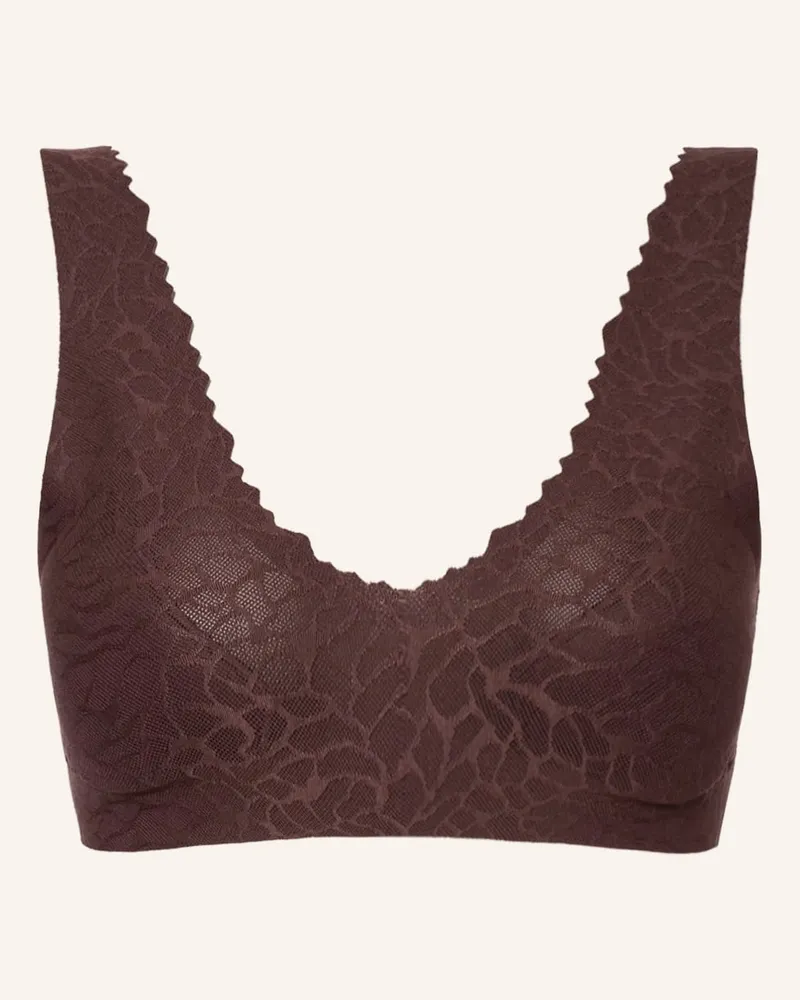 Sloggi Bustier ZERO FEEL LACE Braun