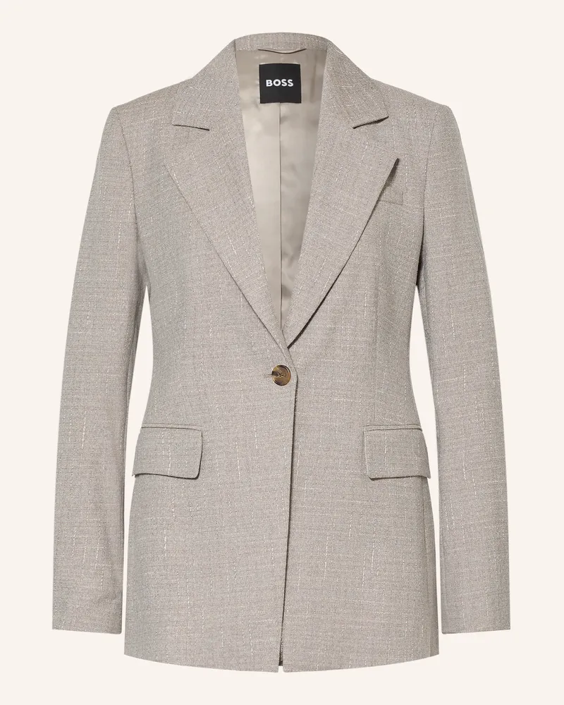 HUGO BOSS Blazer Jenara blau Grau