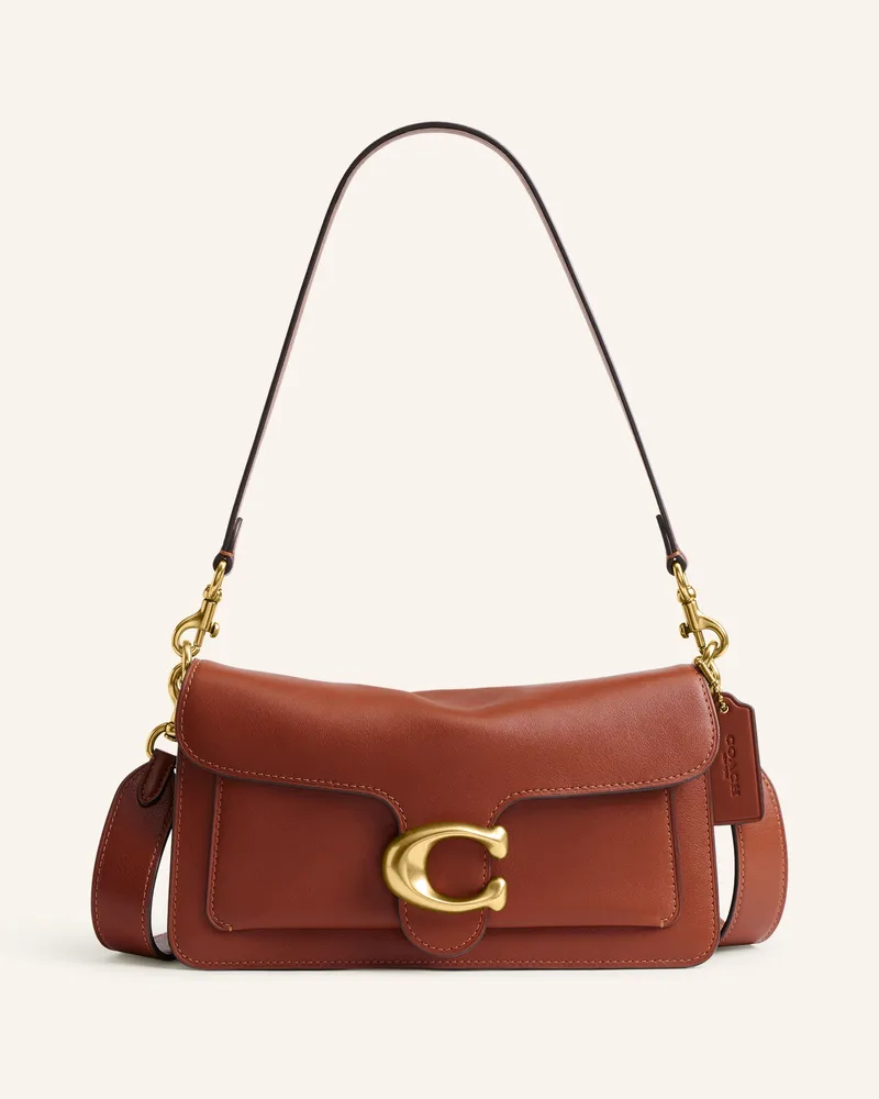 Coach Schultertasche TABBY Braun