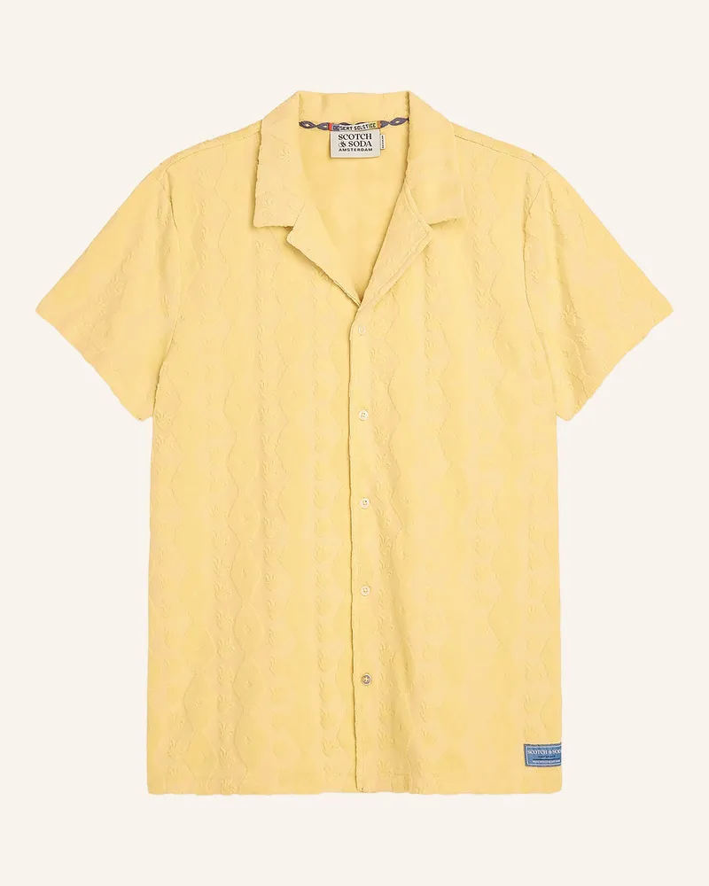 Scotch&Soda Resorthemd Regular Fit Gelb
