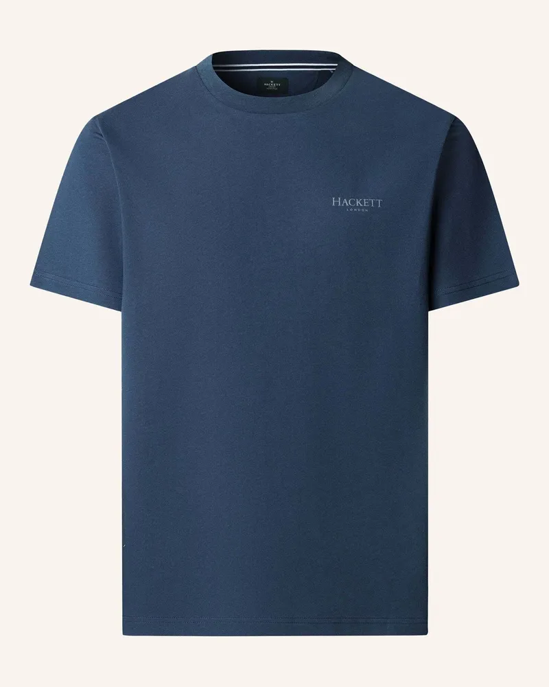 Hackett T-Shirt Heritage Ess Small Lgo blau Dunkelblau
