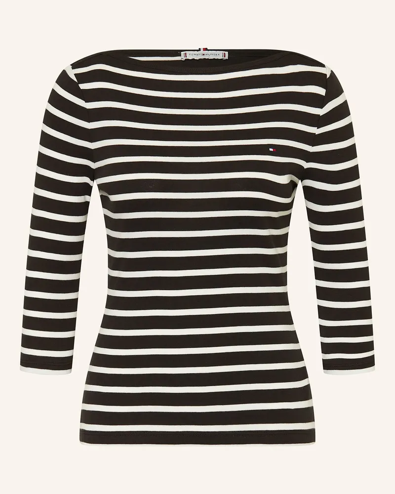 Tommy Hilfiger Shirt mit 3/4-Arm Schwarz