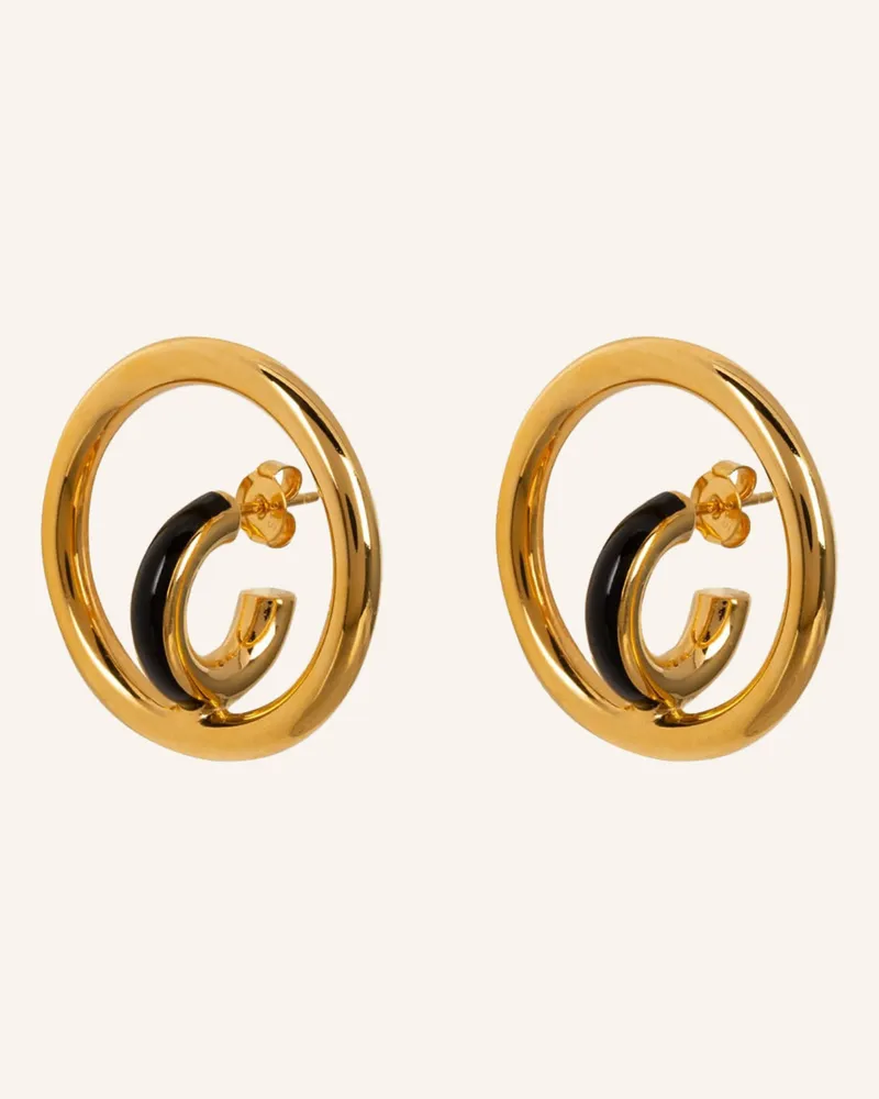 Charlotte Chesnais Ohrstecker SATURN BLOW Gold