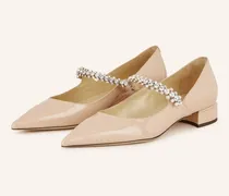Mary-Jane-Ballerinas BING mit Schmucksteinen