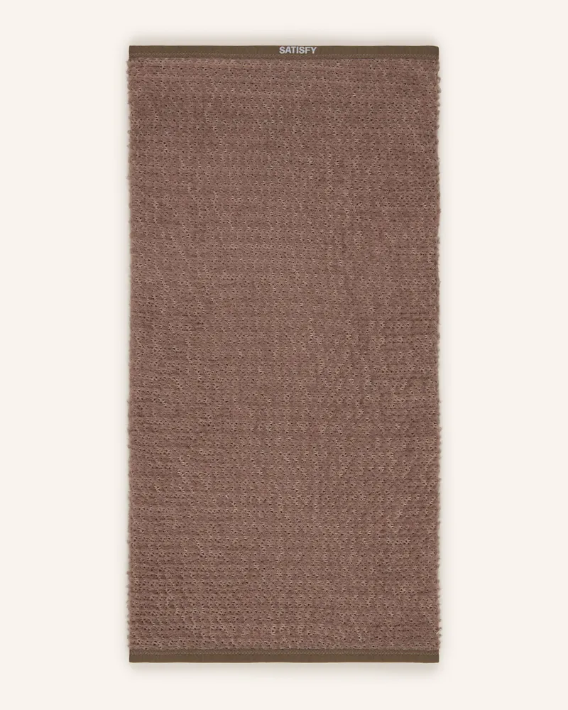 Satisfy Multifunktionstuch Fuzzfleece Ad braun Braun