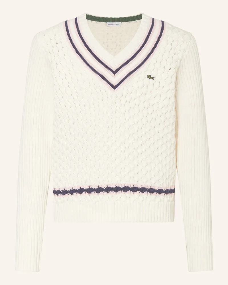 Lacoste Pullover Ecru