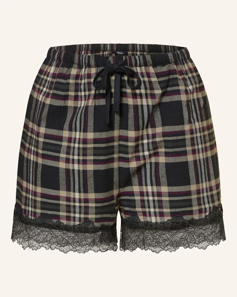 JOOP! Schlafshorts Aus Flanell blau Dunkelblau