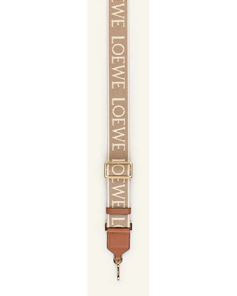 Loewe Schulterriemen Beige