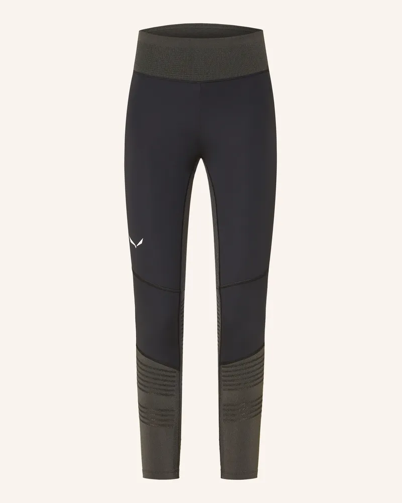 Salewa Tights Pedroc Dry'ton Responsive schwarz Schwarz