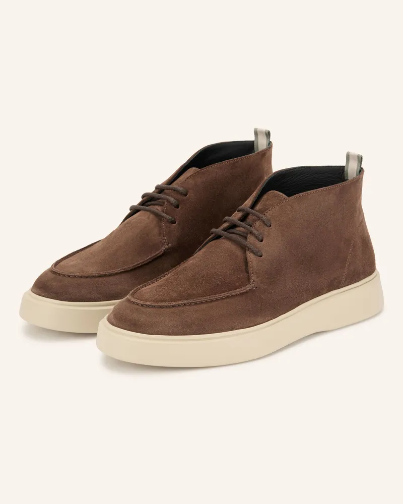 Officine Creative Italia Schnüreboots Frame braun Dunkelbraun