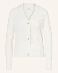 Reiss Strickjacke ARIANA mit Leinen Weiss