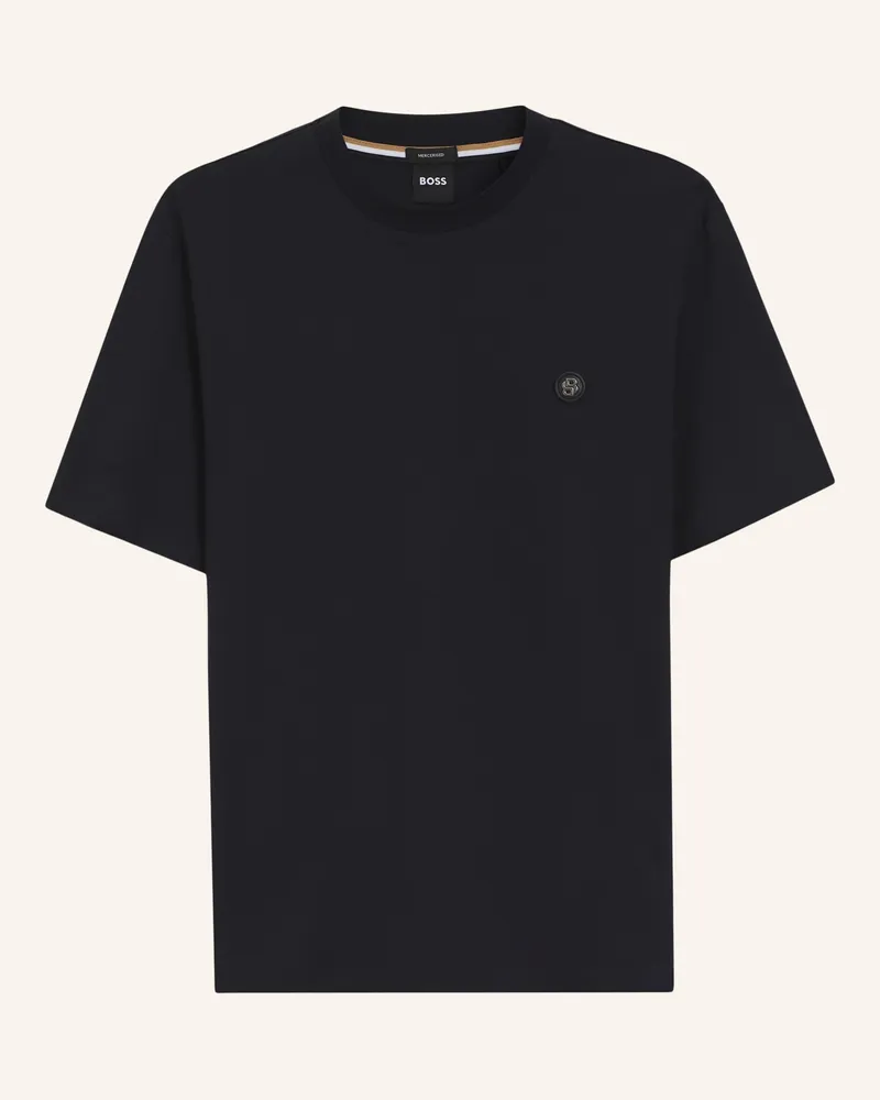 HUGO BOSS T-Shirt C-Taut 01 Regular Fit blau Dunkelblau