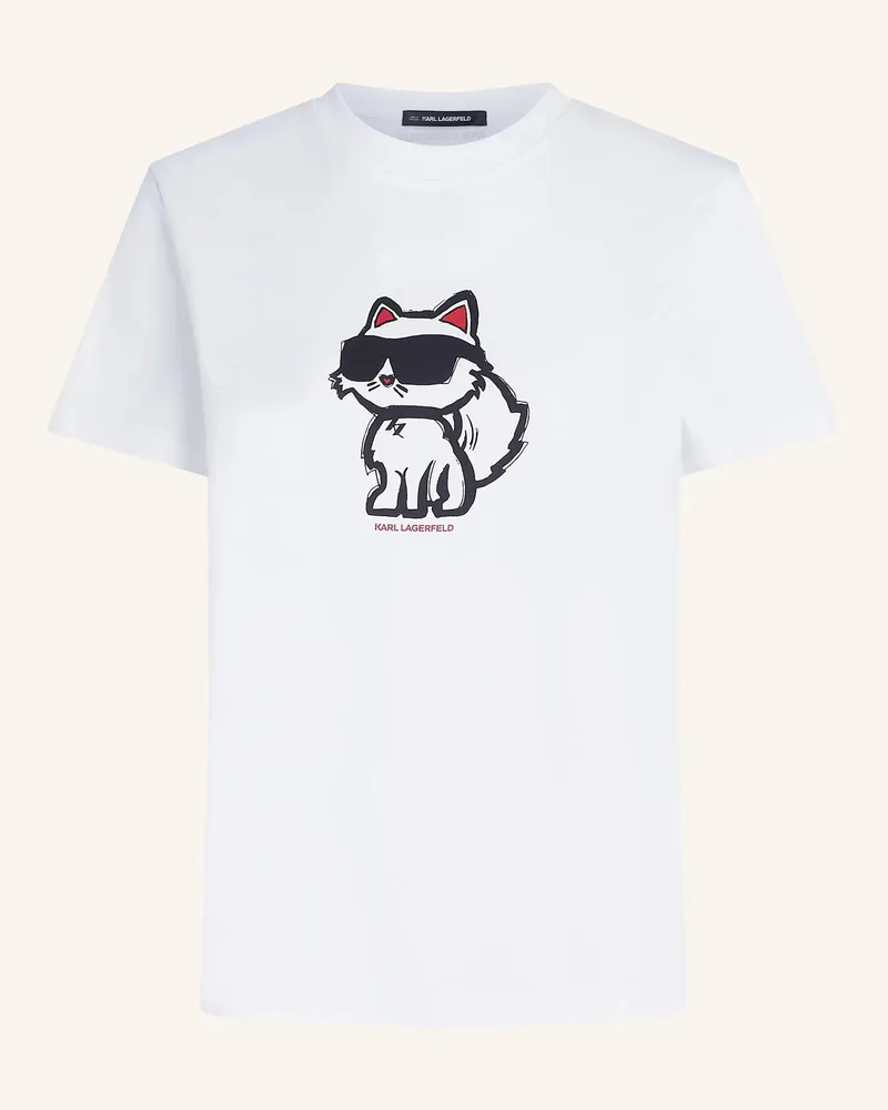 Karl Lagerfeld T-Shirt weiss Weiss