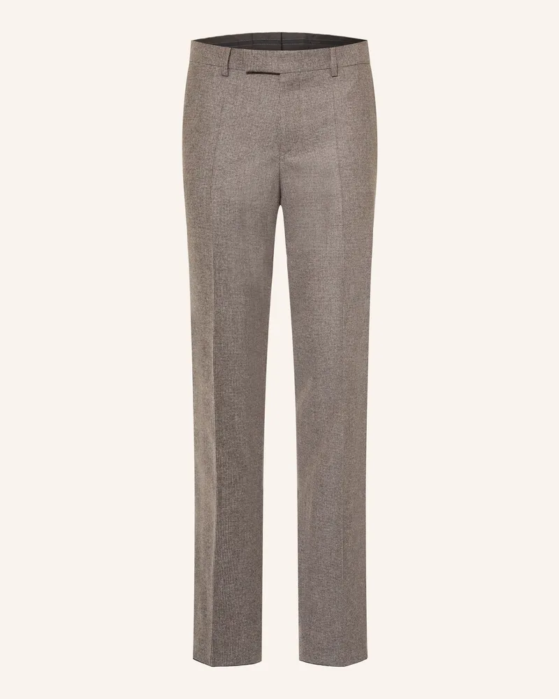 HUGO BOSS Anzughose Genius Slim Fit braun 209