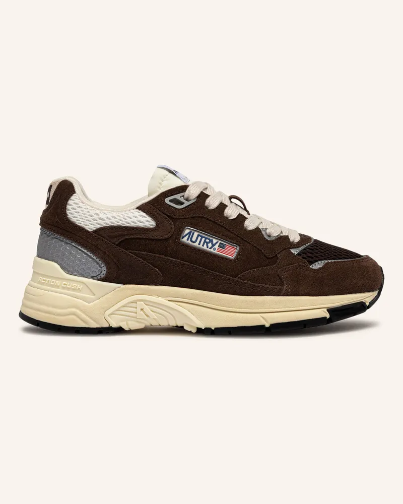 AUTRY Sneaker Hyperway Low Um braun Dunkelbraun