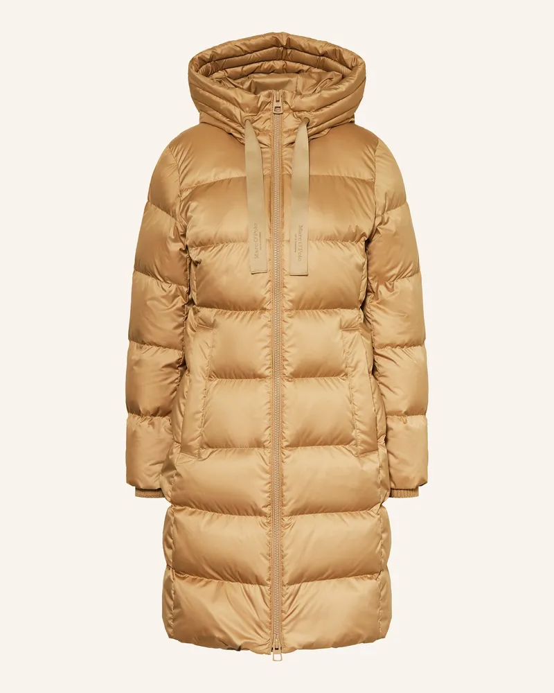 Marc O'Polo Daunenmantel beige Hellbraun