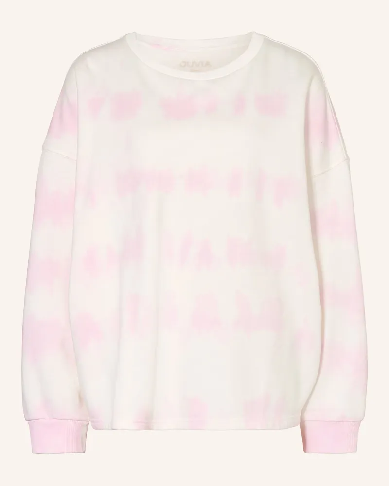 Juvia Sweatshirt rosa Weiss