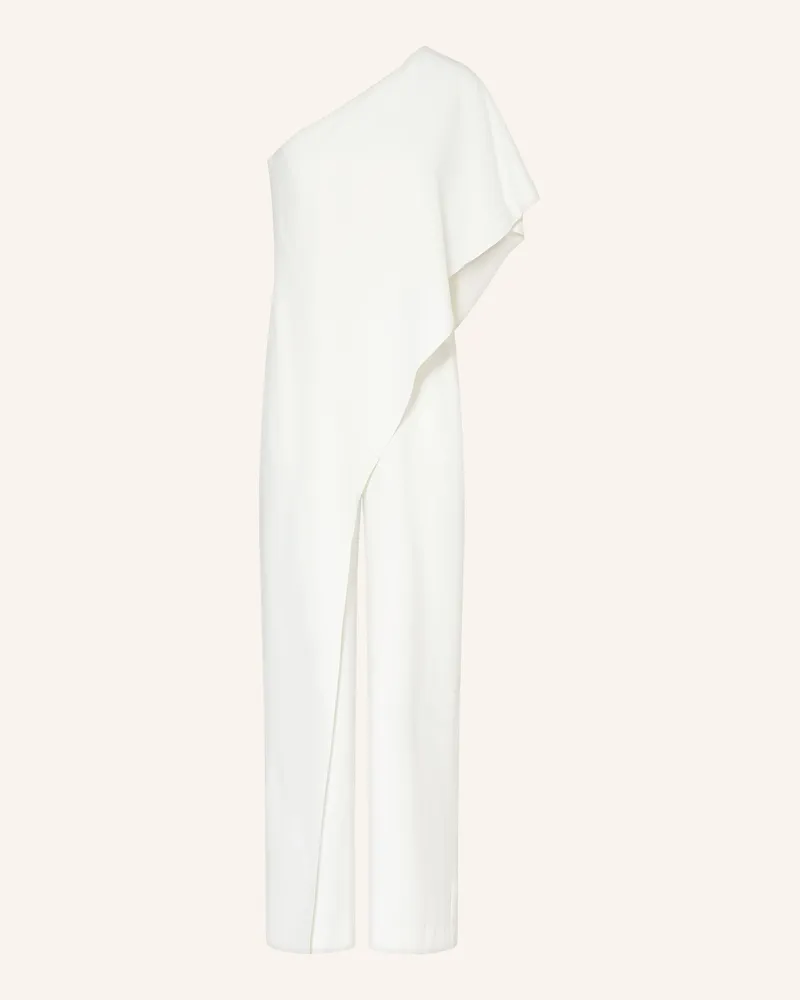 Apart One-Shoulder-Jumpsuit weiss Creme