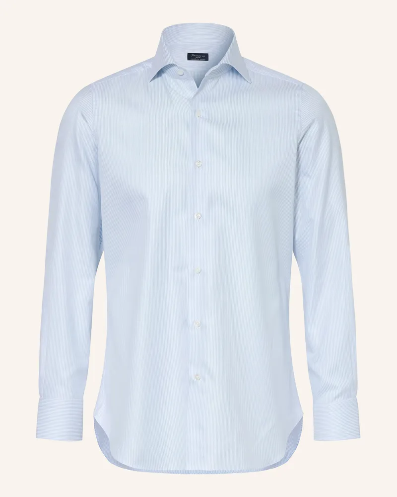 Finamore 1925 Hemd Napoli Eduardo Regular Fit blau Hellblau