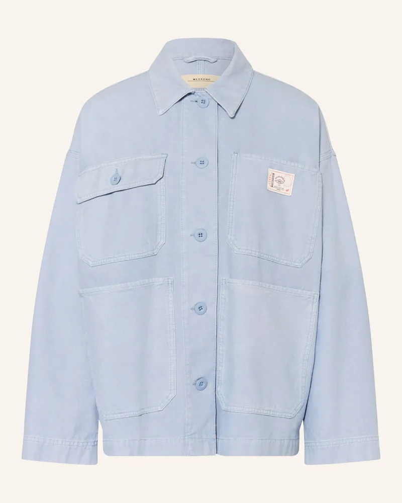 Max Mara Jeansjacke Album blau 002