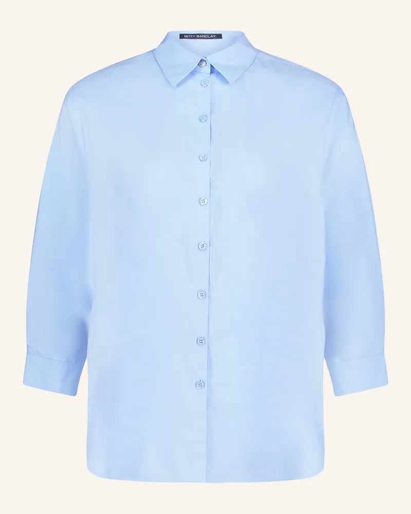 Betty Barclay Hemdbluse mit 3/4-Arm Hellblau
