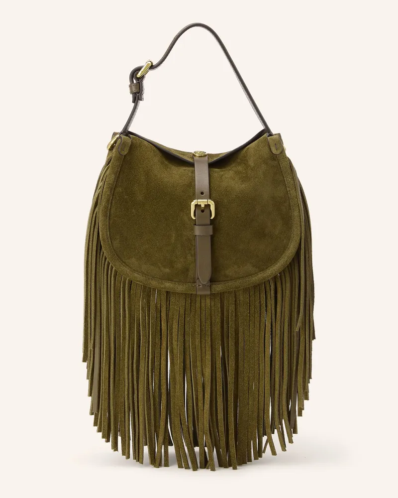 Etro Umhängetasche braun Oliv