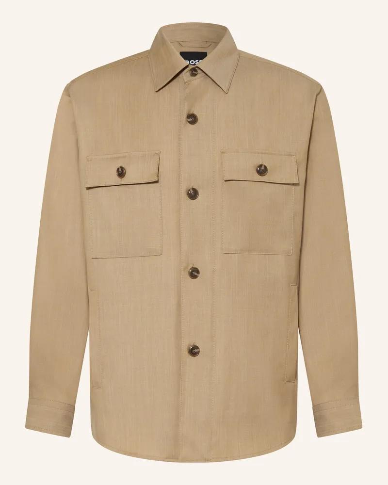 HUGO BOSS Overshirt Carper beige Beige