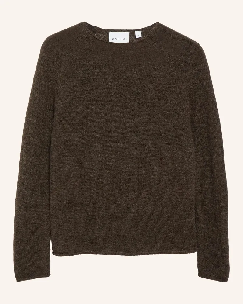 COMMA Strickpullover braun Braun