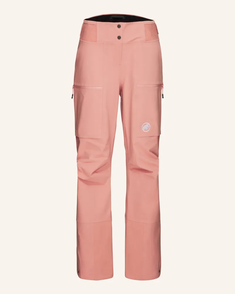 Mammut Hardshell-Skihose STONEY Rot