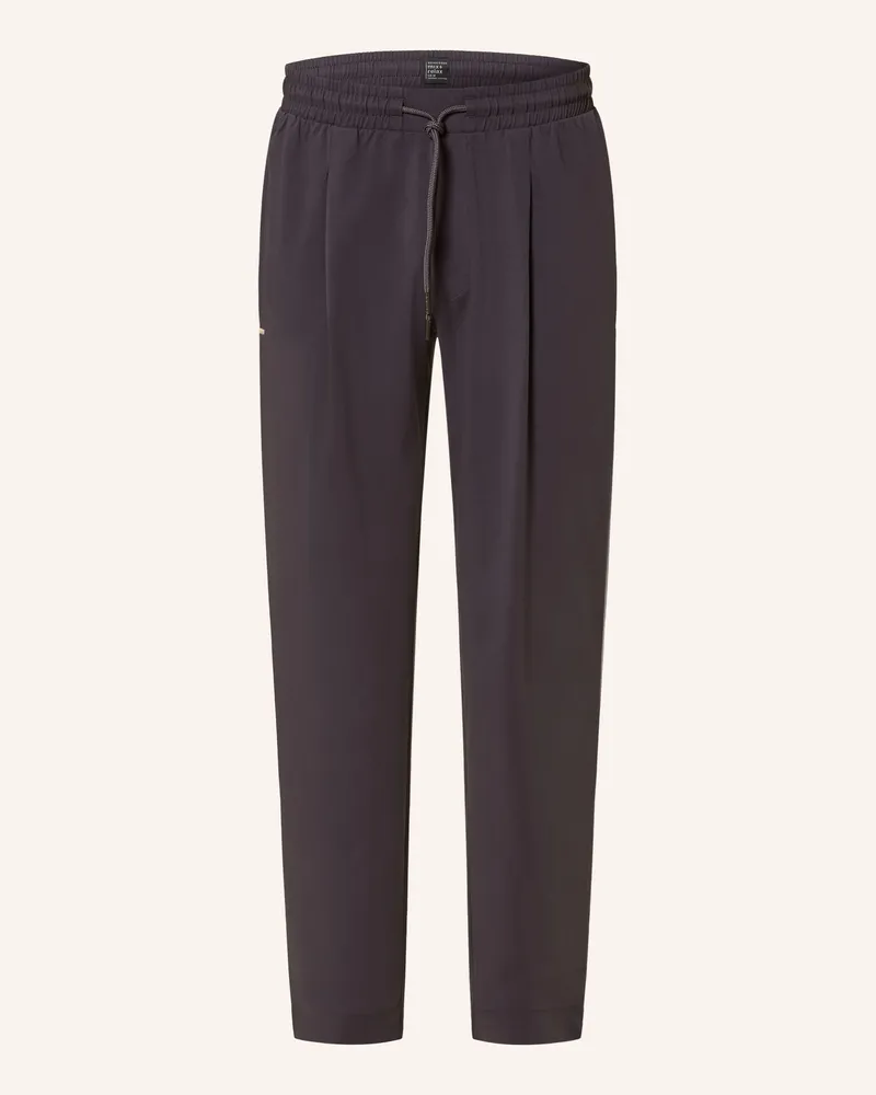 Schiesser Lounge-Hose Mix+Relax grau Dunkelgrau