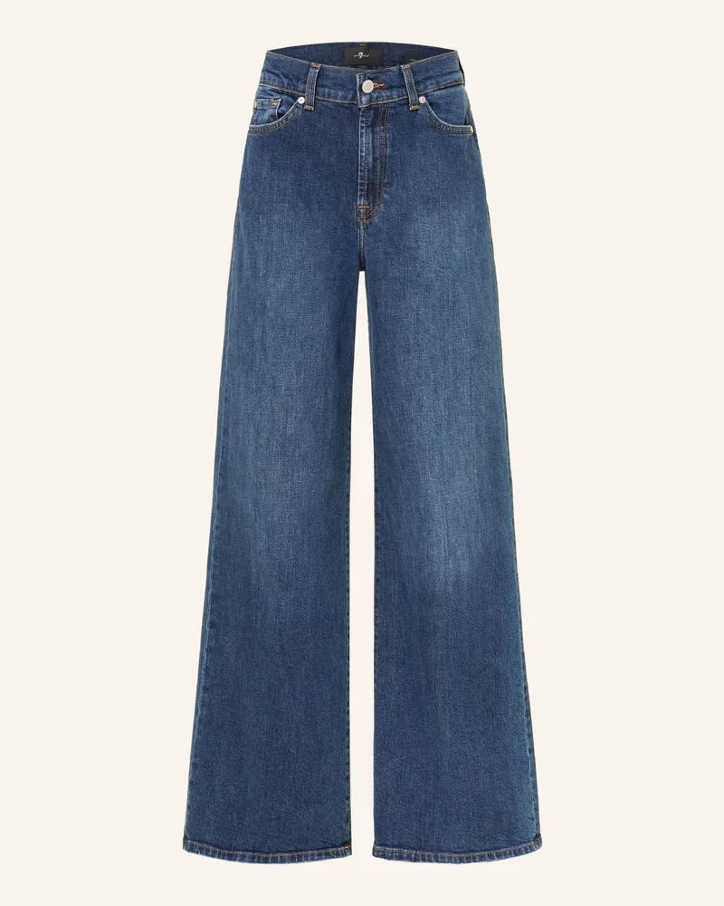 7 for all mankind Wide Leg Jeans Lotta blau 3nh