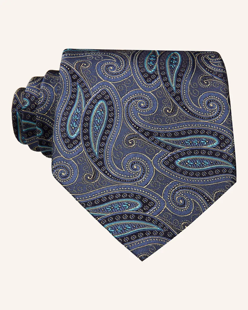 Etro Krawatte blau Blau