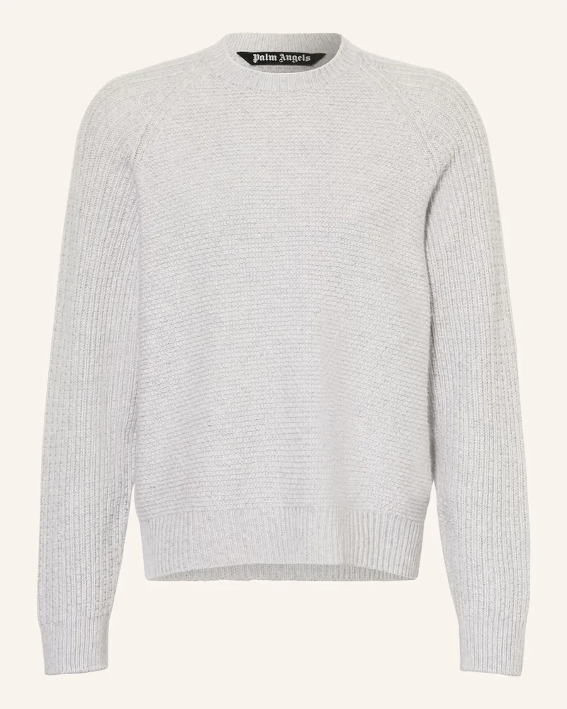 Palm Angels Pullover Hellgrau
